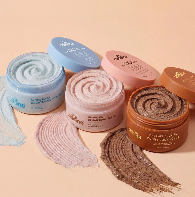mCaffeine Ultimate Body Scrub Trio
