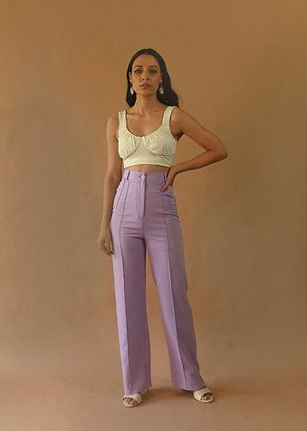 Studio OJS Lavender Parallel Trousers