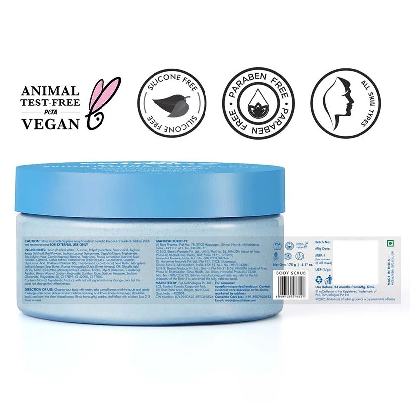 mCaffeine Ultimate Body Scrub Trio
