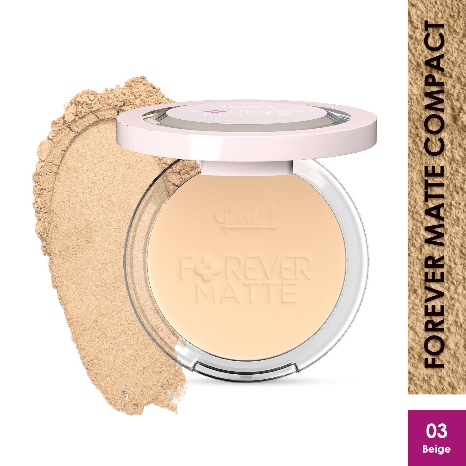Glam21 Forever Matte Compact - Beige