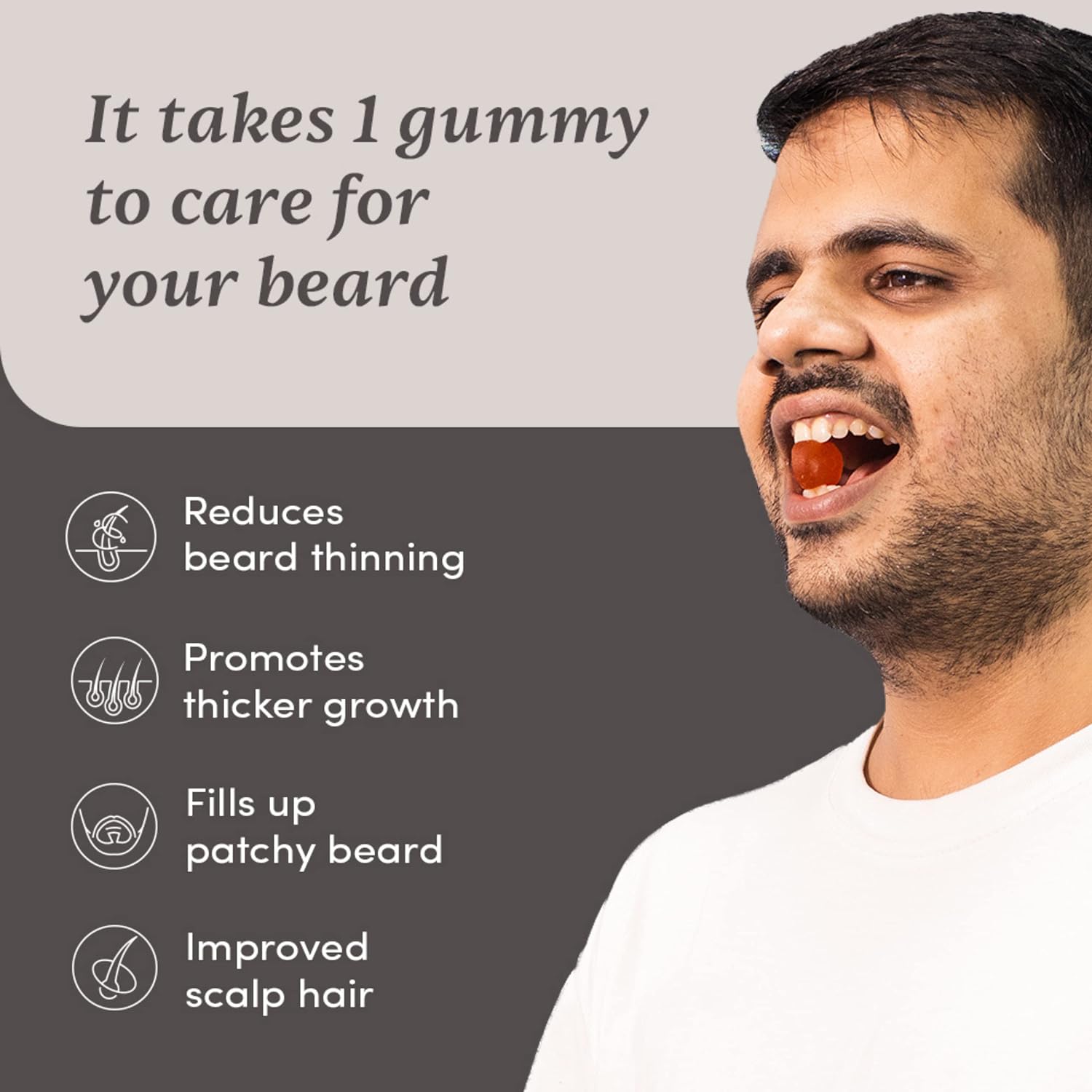Man Matters Beard Gummies (30N)