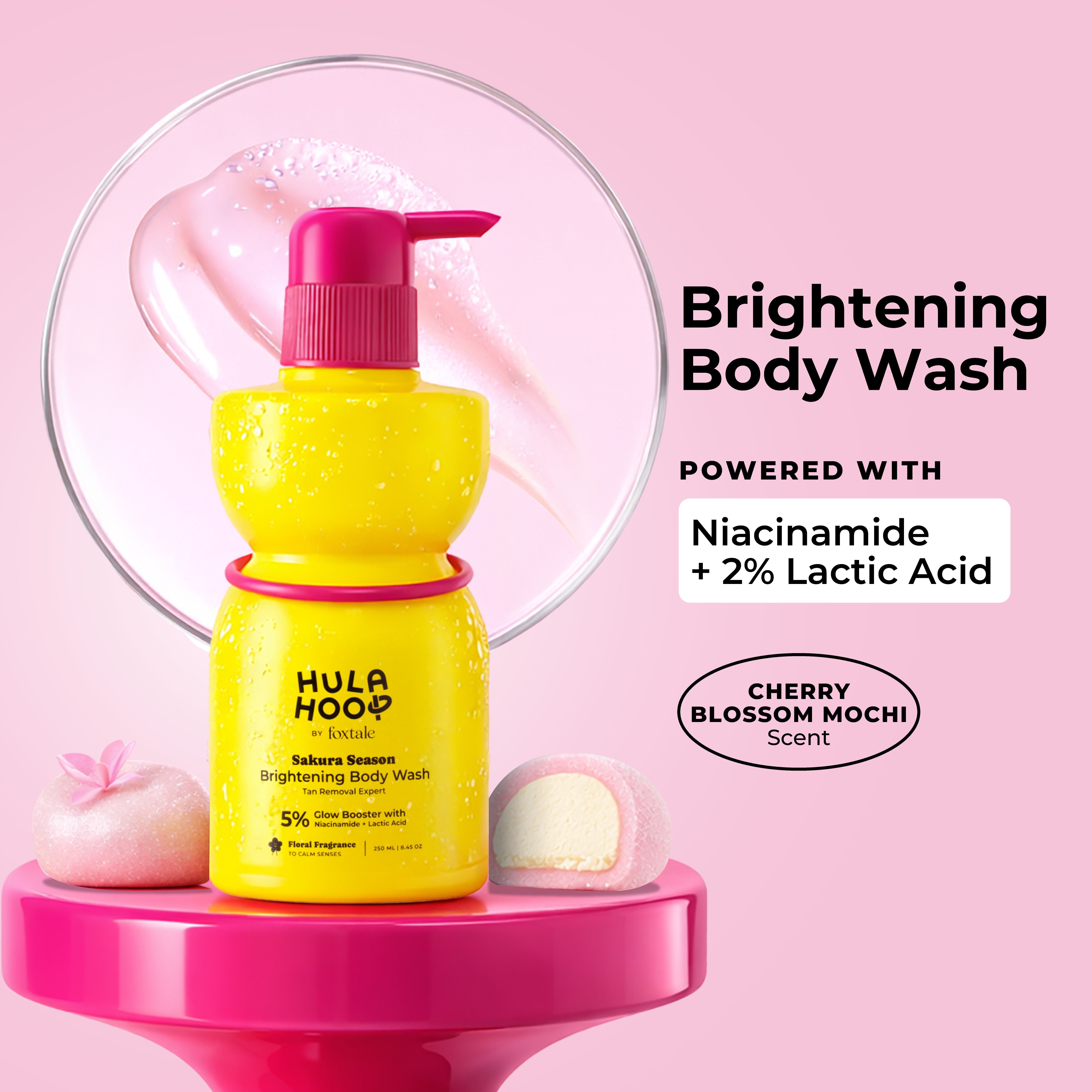 Foxtale Hula Hoop Brightening Body Wash