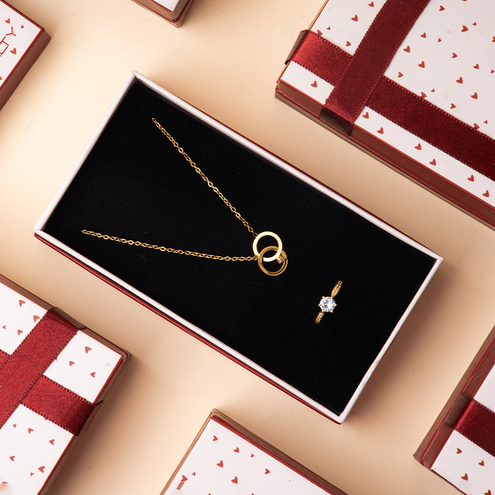 Salty Red Velvet Affair Propose Day Box