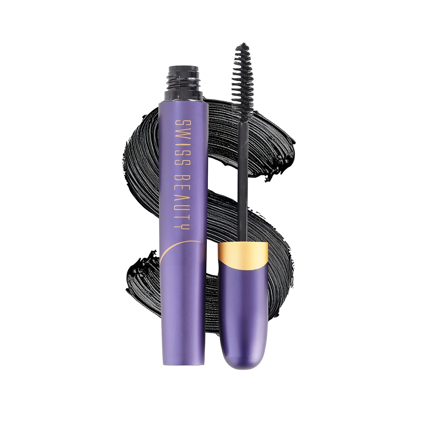 Swiss Beauty Bold Eyes Super Lash Mascara Waterproof - Black-01