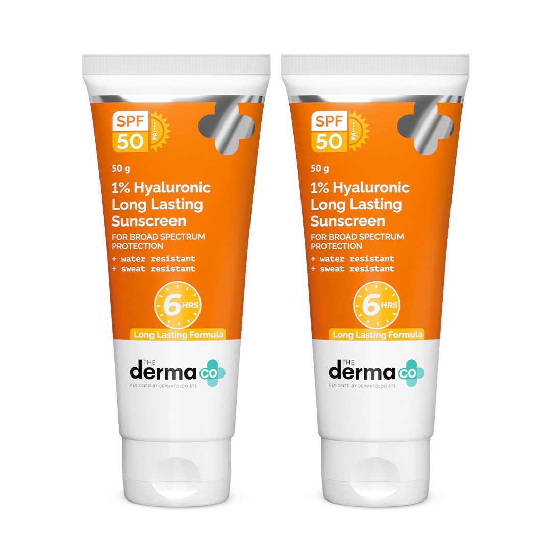 Derma Co 1% Hyaluronic Long Lasting Sunscreen SPF 50 & PA++++