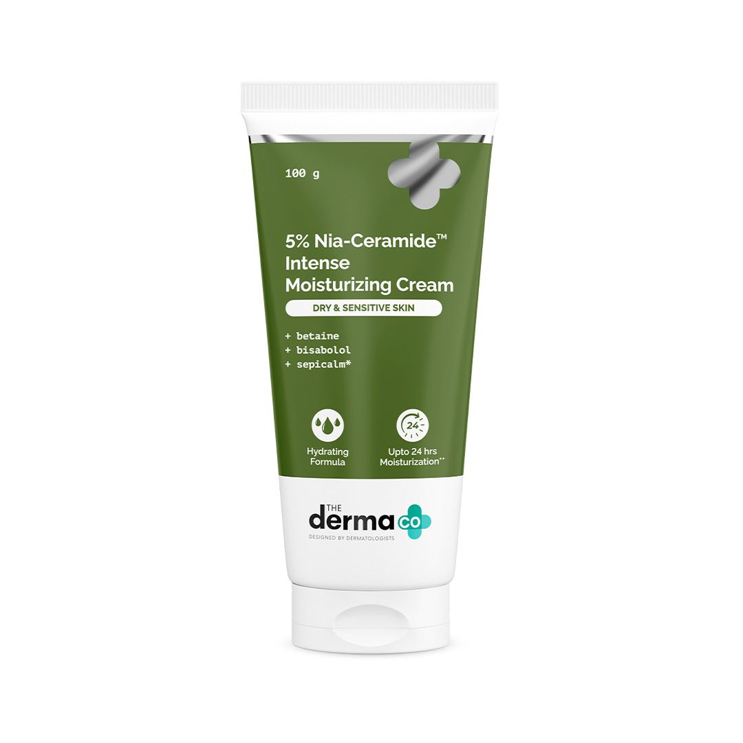 Derma Co 5% Nia-Ceramide Intense Moisturizing Cream - 100g