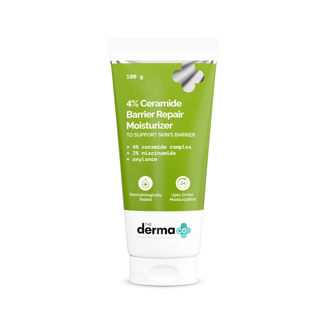 Derma Co 4% Ceramide Barrier Repair Moisturizer with Ceramide, Niacinamide, and Oxylance