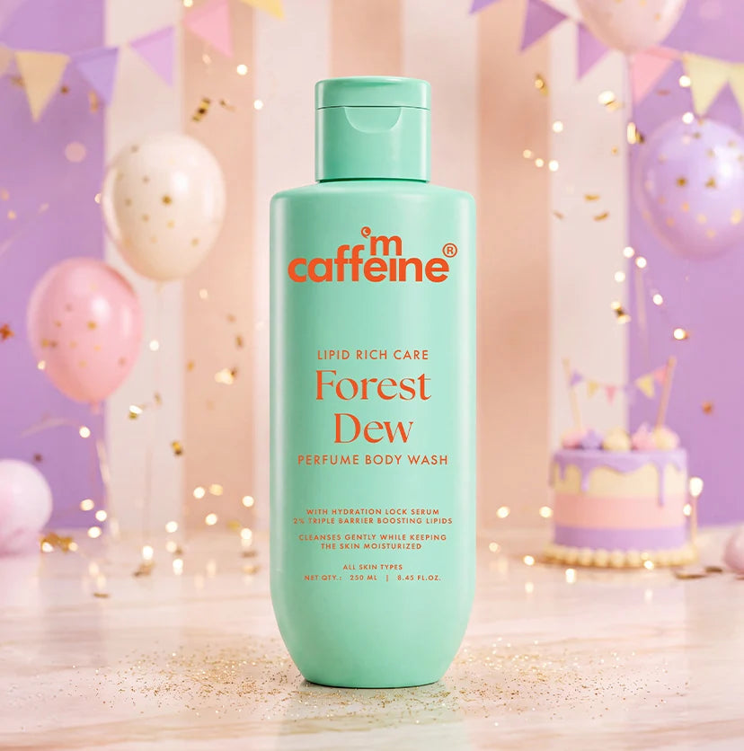 mCaffeine Forest Dew Nourishing Milky Body Wash - 250ml