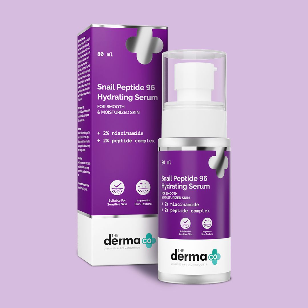 Derma Co Snail Peptide 96 Hydrating Serum - 80ml