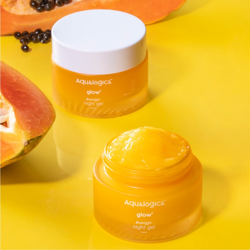 Aqualogica Glow+ Mousse Night Gel 50g