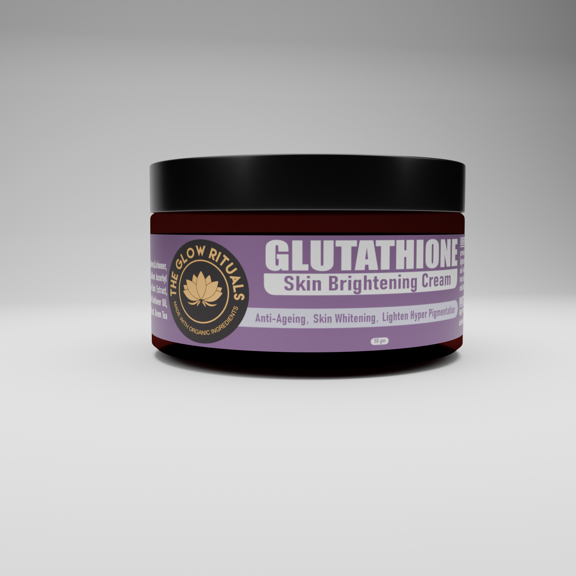 The glow rituals Glutathione Skin Brightening Cream