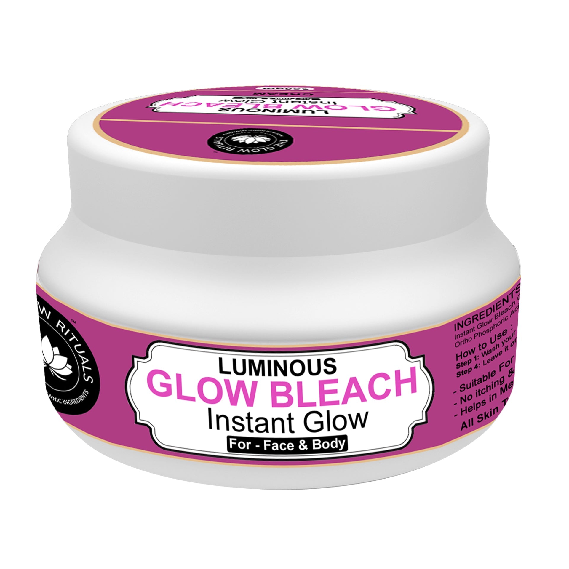 The Glow Rituals Luminous Glow Bleach - 350 g