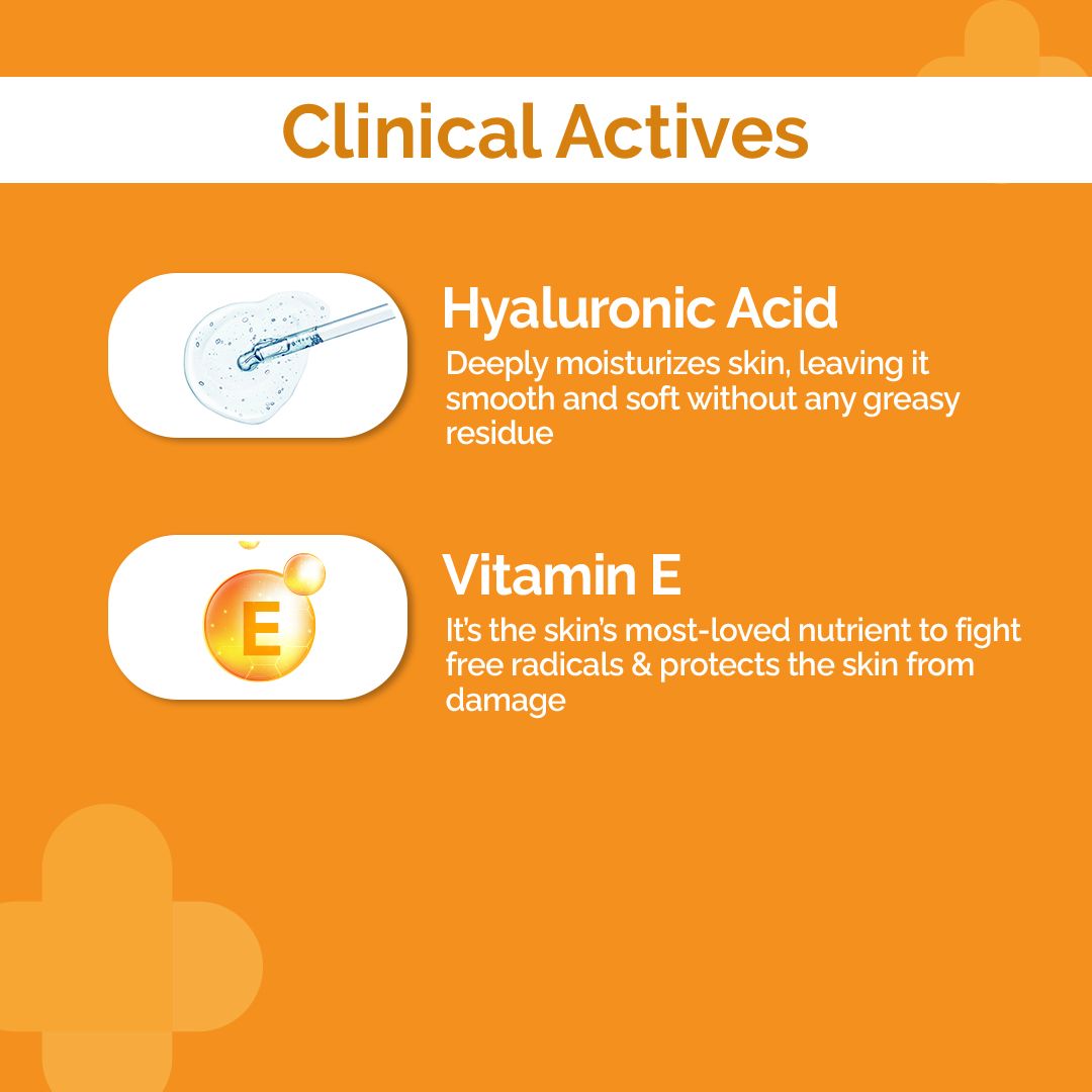 Derma Co Hyaluronic Invisible Sunscreen Gel with Hyaluronic Acid & Vitamin E - 50g