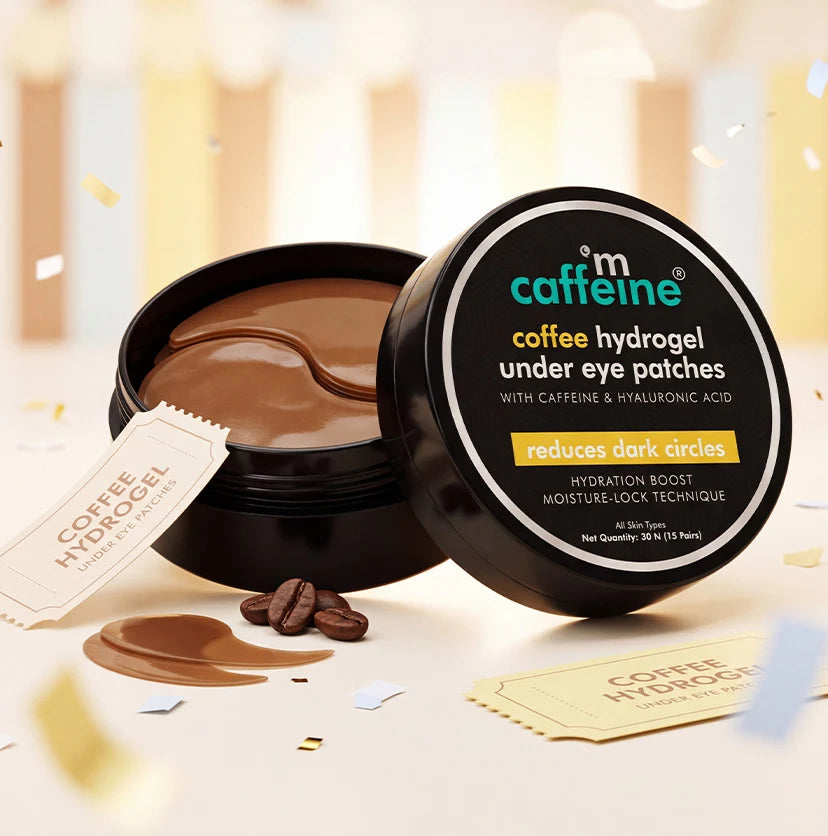 mCaffeine Coffee Hydrogel Under Eye Patches With Caffeine - 15 Pairs