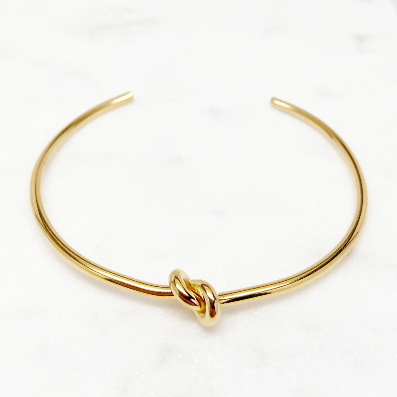 Salty Unity Knot Wristlet - Gold