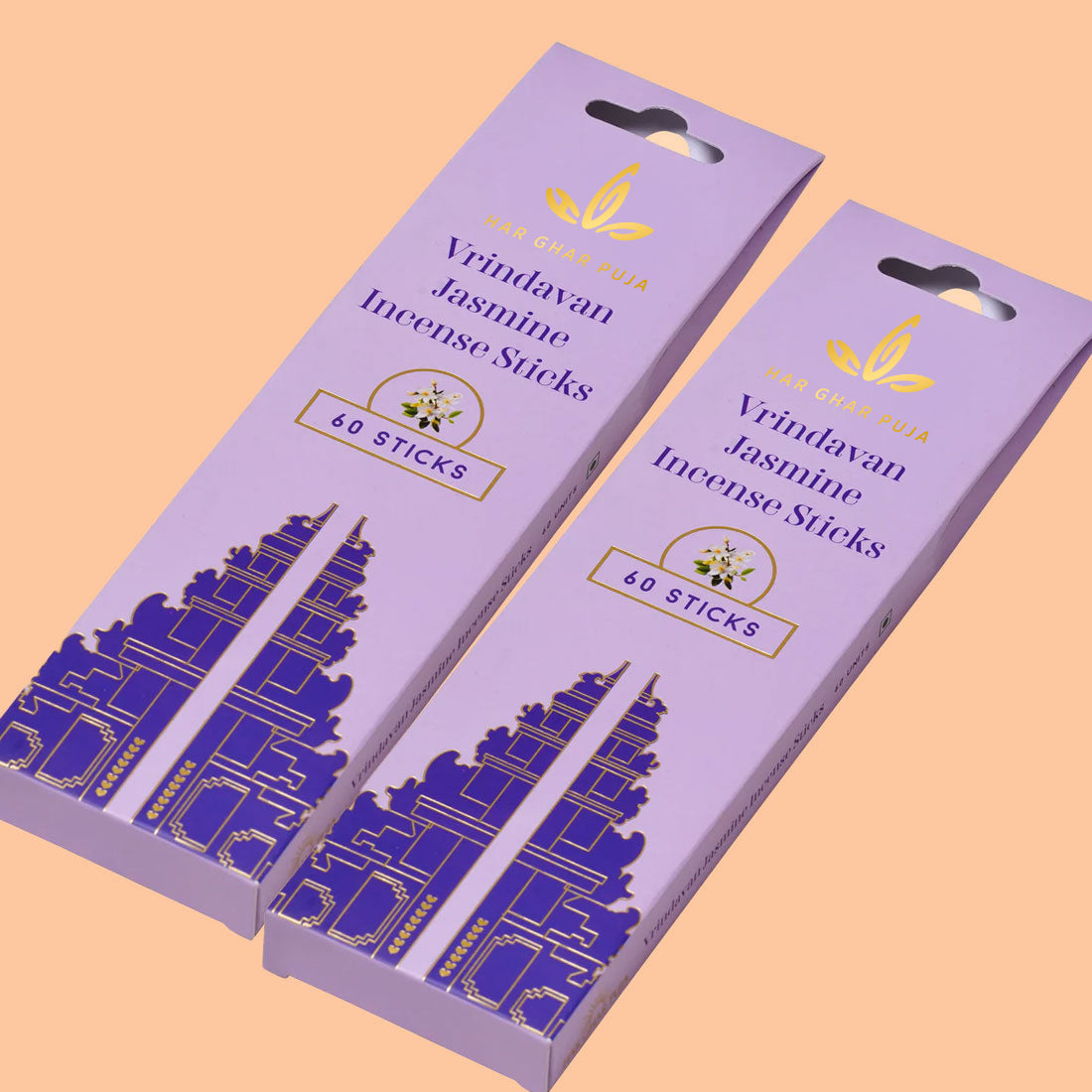 Har Ghar Puja Vrindavan Jasmine Incense Sticks