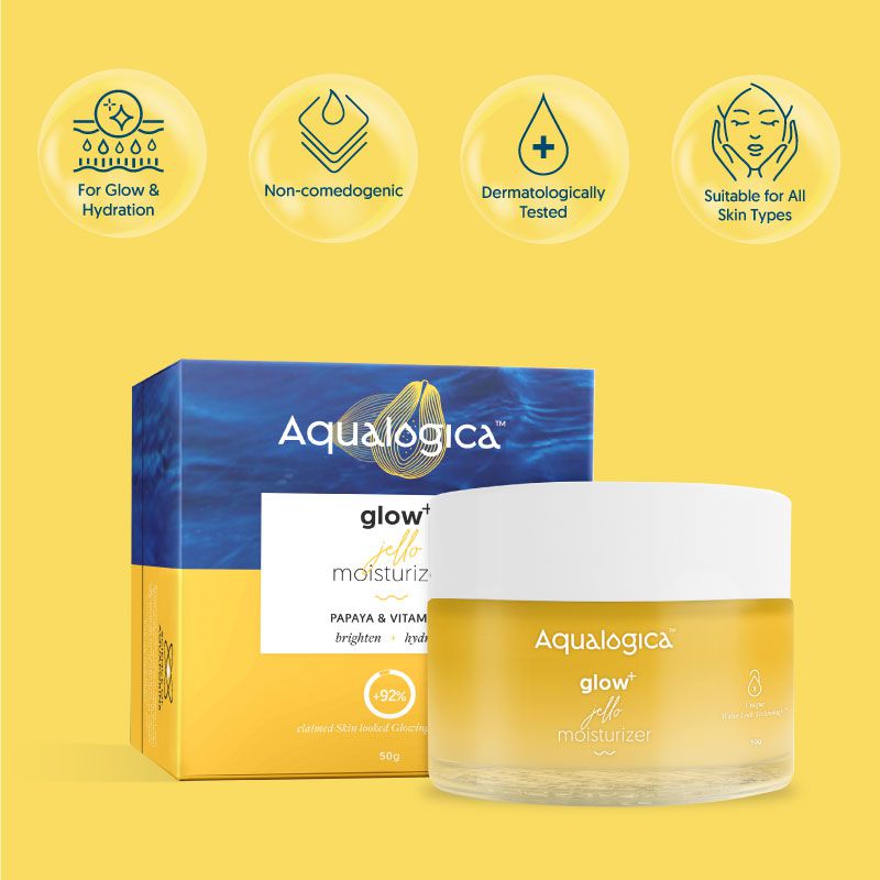 Aqualogica Glow+ Jello Moisturizer - 50g