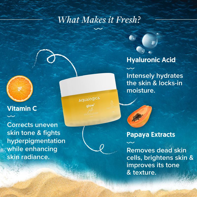 Aqualogica Glow+ Jello Moisturizer - 50g