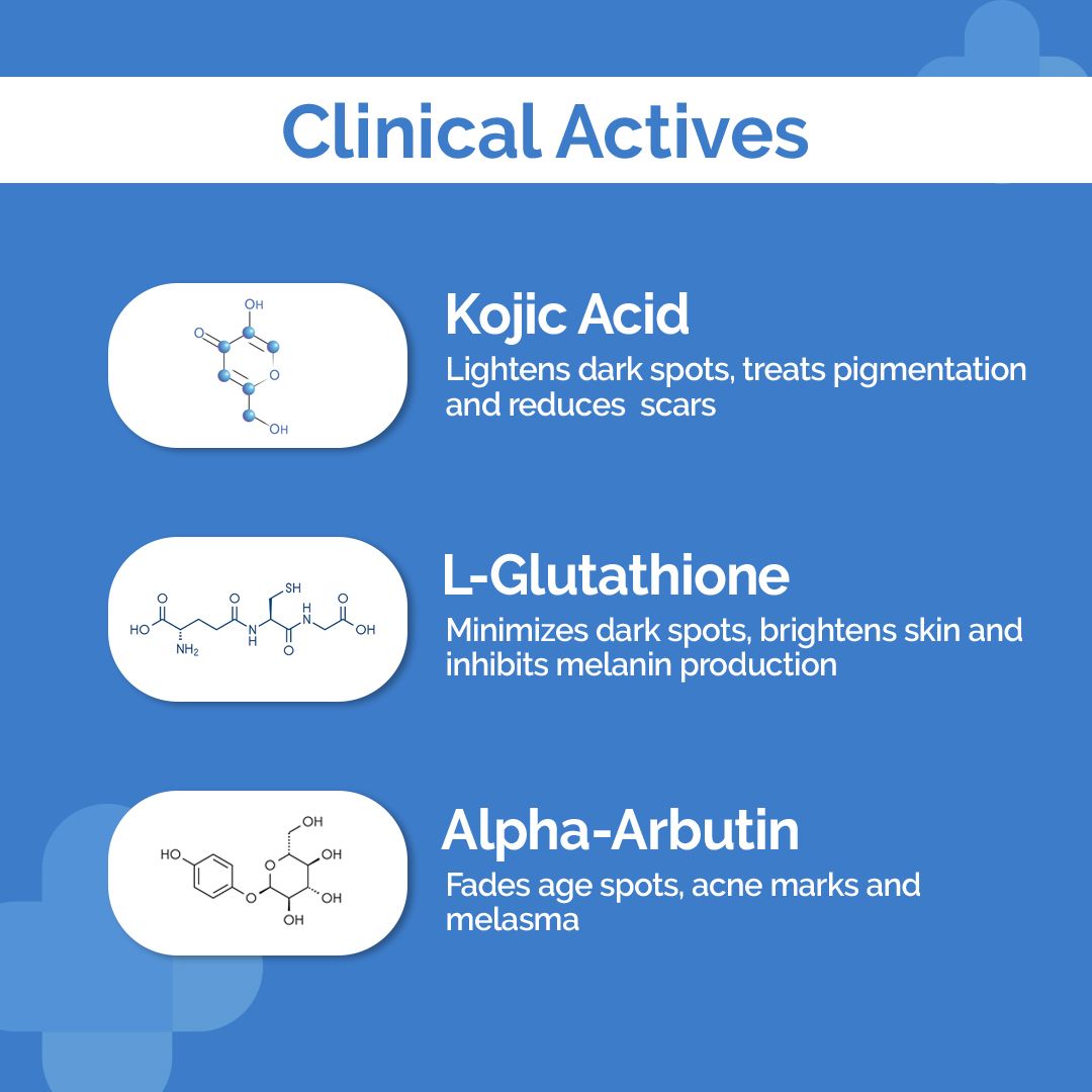Derma Co Kojic Acid + Glutathione Daily Syndet Soap with L-Glutathione & Alpha Arbutin