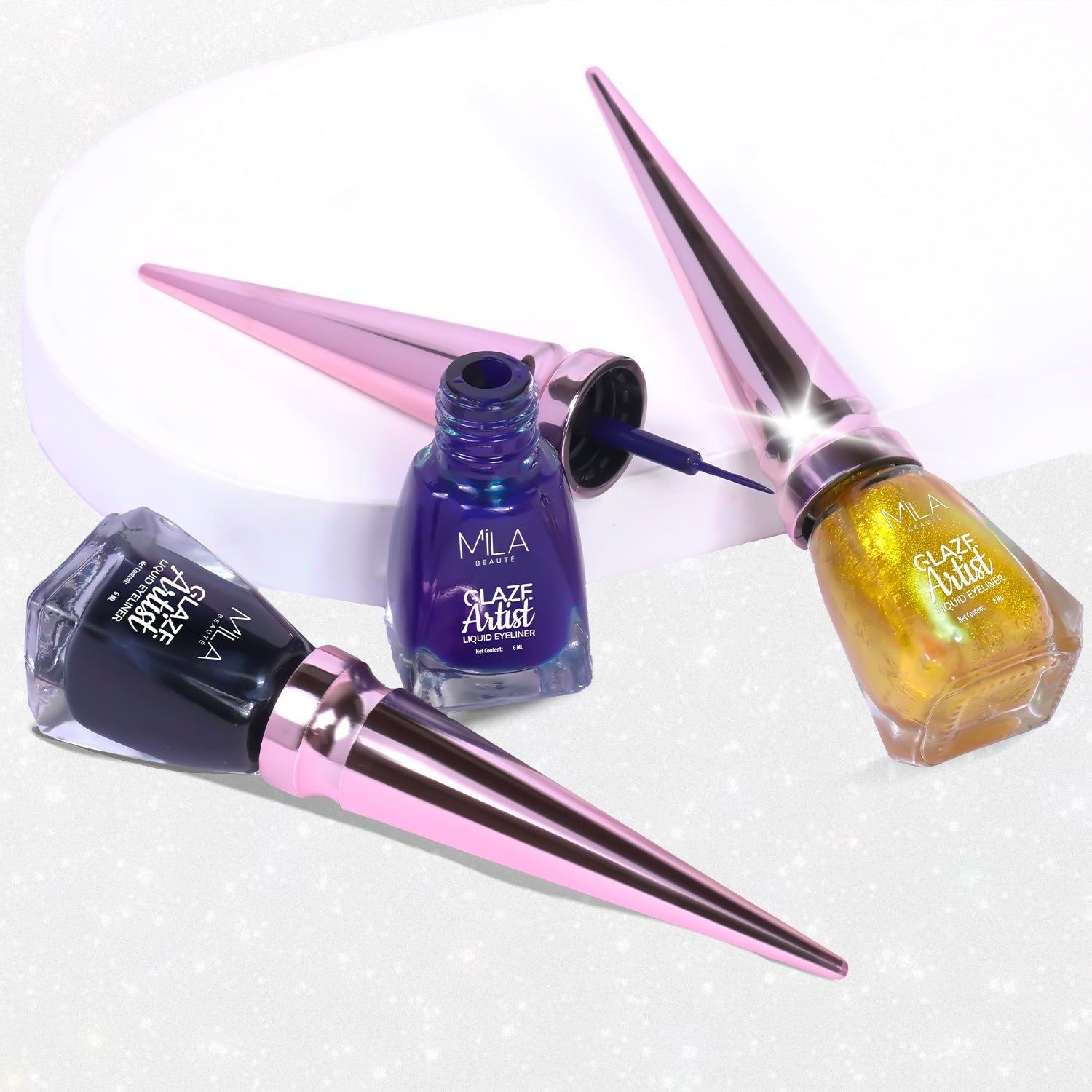 Mila Beaute Glaze Eyeliner Trio