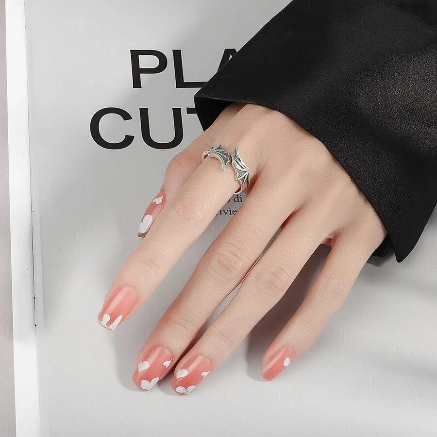 Salty lucifer wings Ring