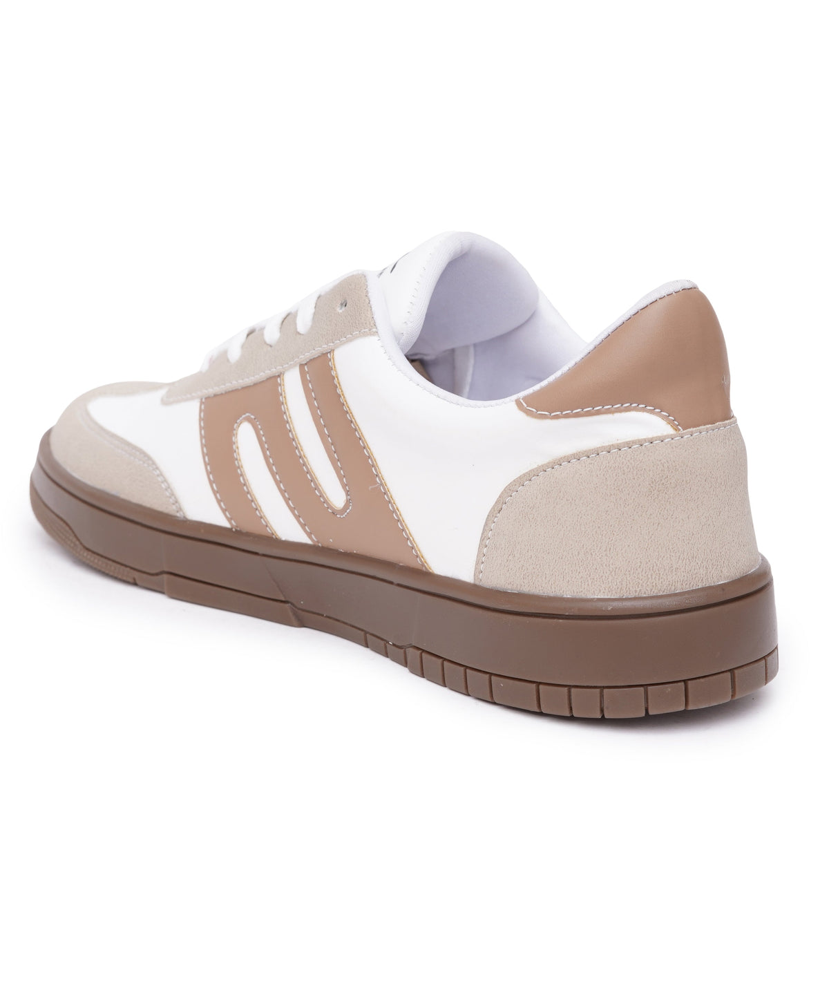 JM Looks Casual Sneakers for Women, Trendy Lace-Up Shoes with Premium Finish