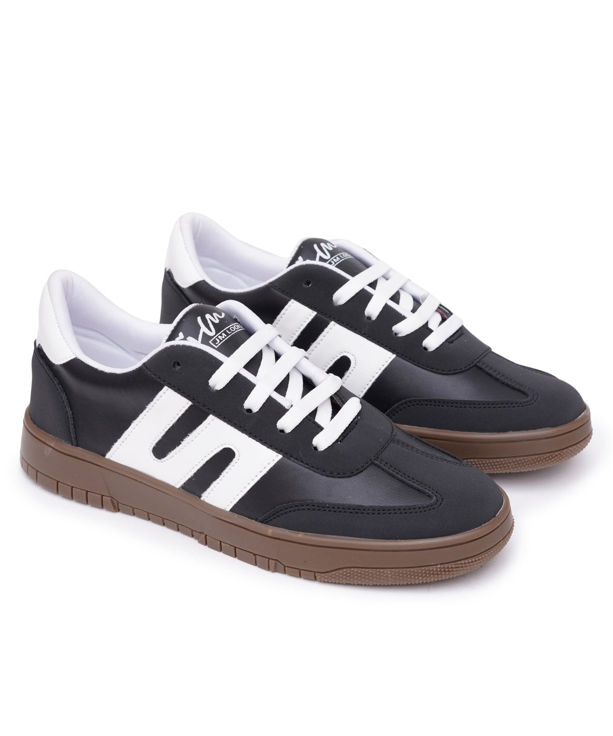 JM Looks Casual Sneakers for Women, Trendy Lace-Up Shoes with Premium Finish