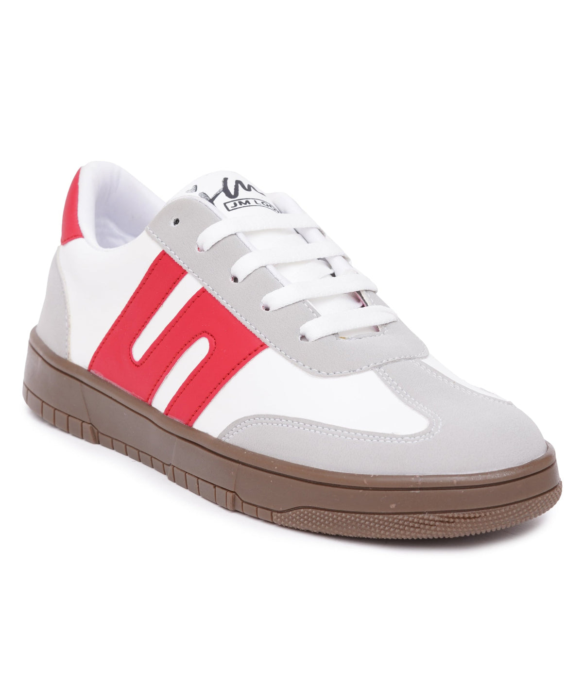 JM Looks Casual Sneakers for Women, Trendy Lace-Up Shoes with Premium Finish