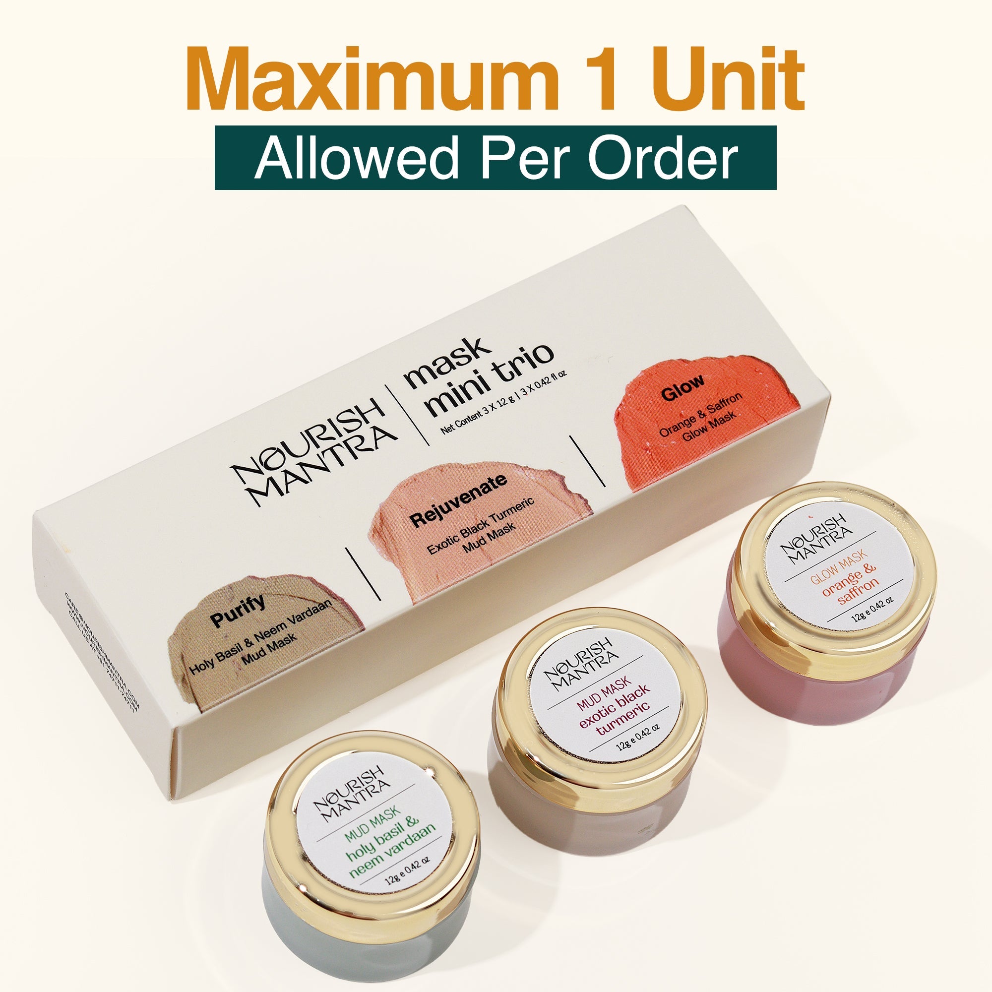 Nourish Mantra Mask Mini Trio