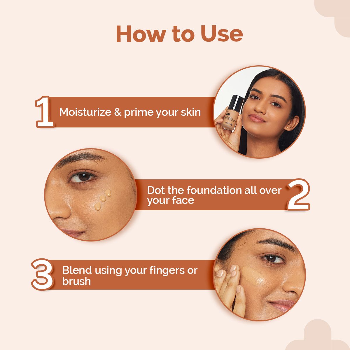 Derma Co 2% Niacinamide High Coverage Foundation With 1% Hyaluronic Acid Complex & SPF 40 PA+++