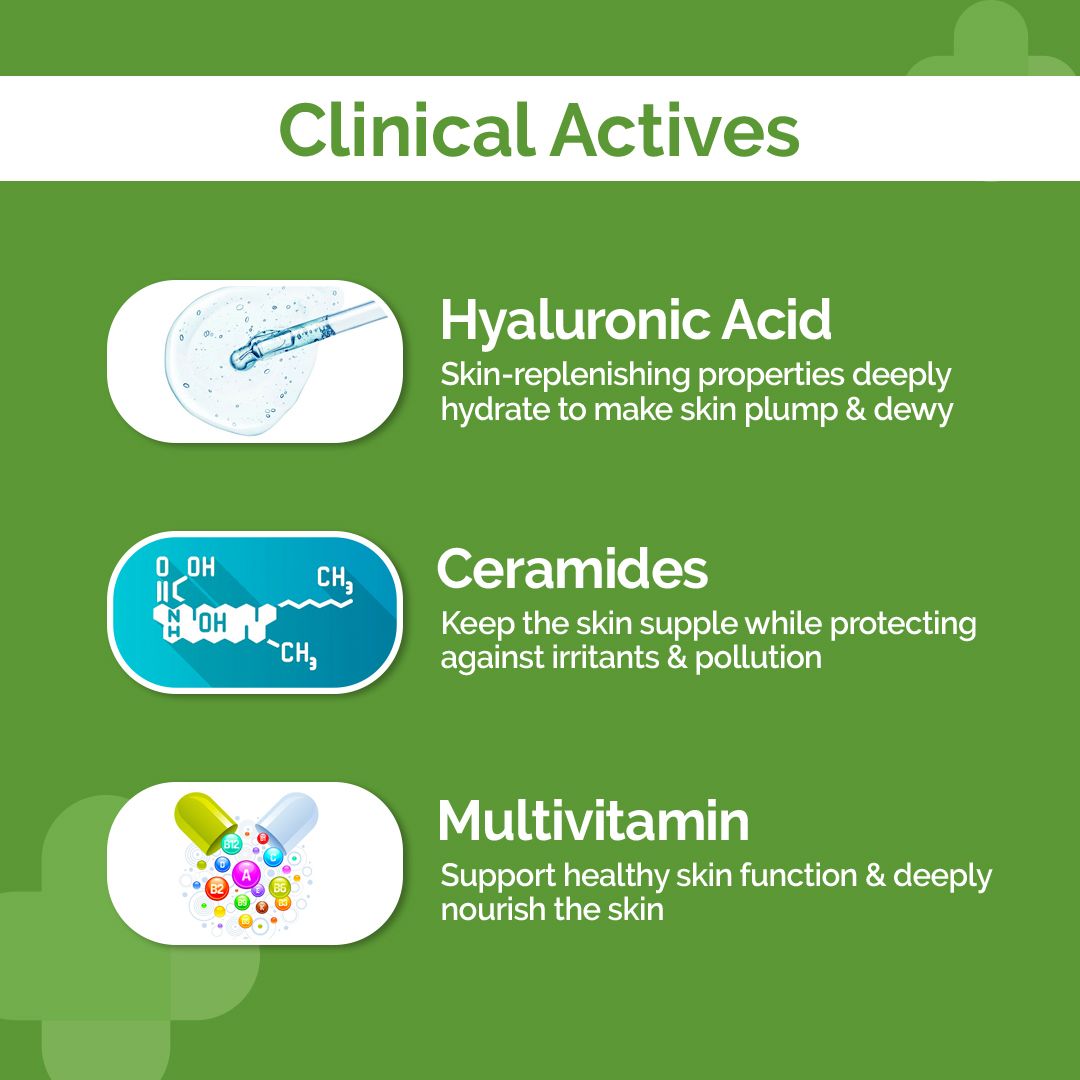 Derma Co Oil-Free Daily Face Moisturizer With Hyaluronic Acid, Ceramides & Multivitamins