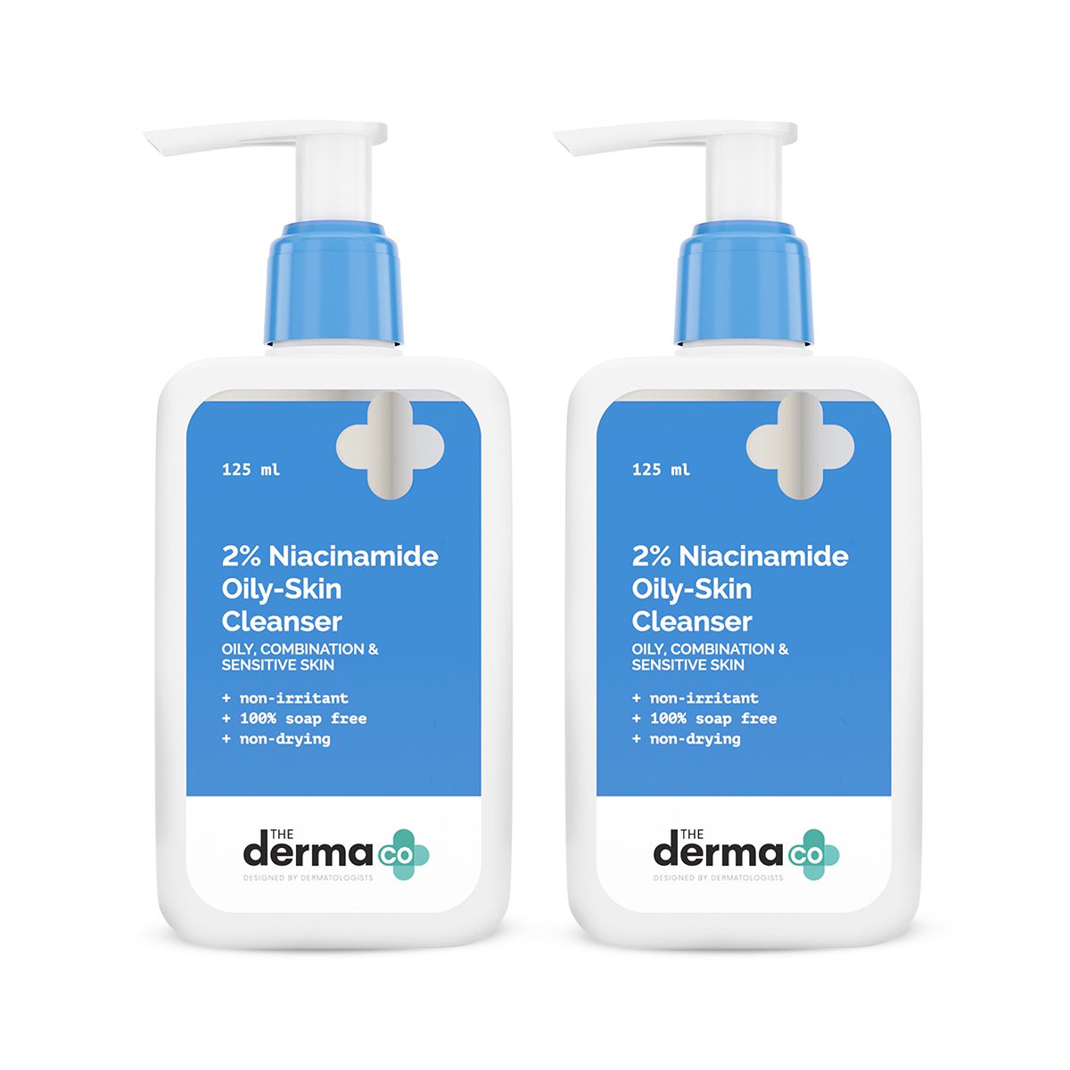 Derma Co 2% Niacinamide Oily Skin Cleanser for Sensitive, Oily & Combination Skin