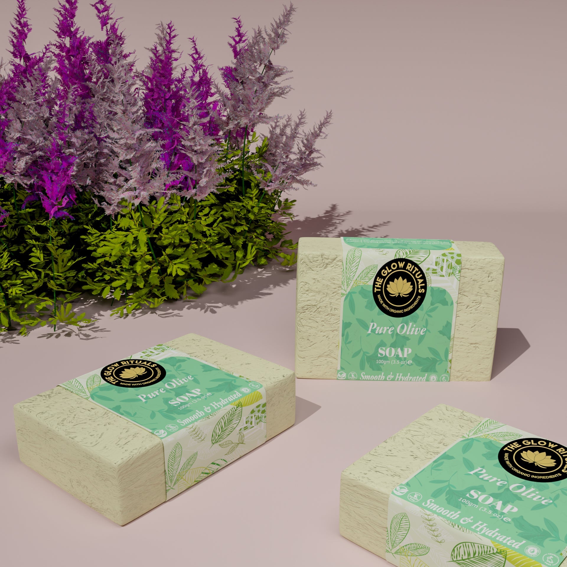 The glow rituals Pure Olive Soap
