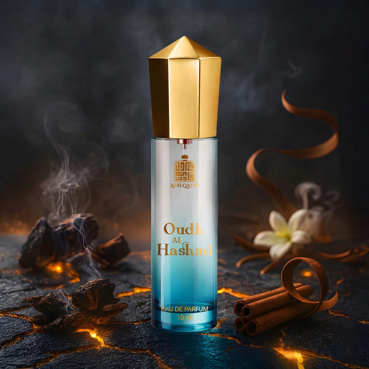 AdilQadri Oudh Al Hashmi Luxury Perfume Spray 10ml