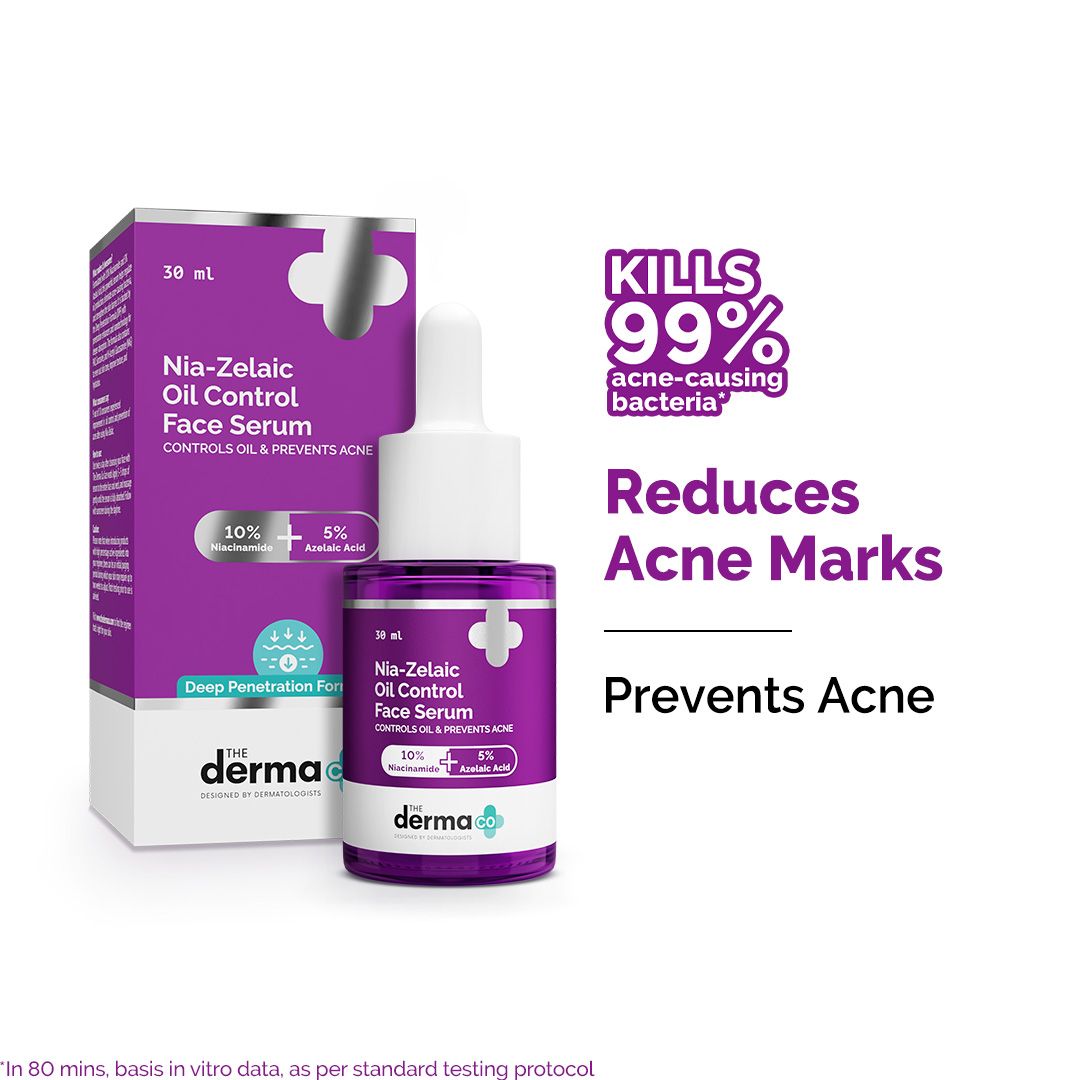 Derma Co Nia-Zelaic Oil Control Face Serum - 30ml