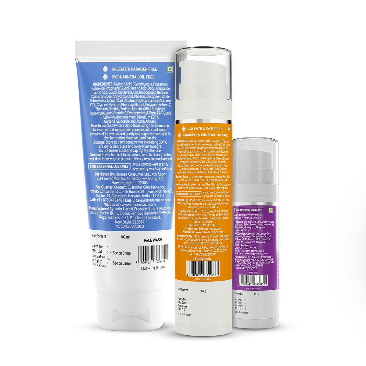 Derma Co Pigmentation Treatment & Winter Protection Kit