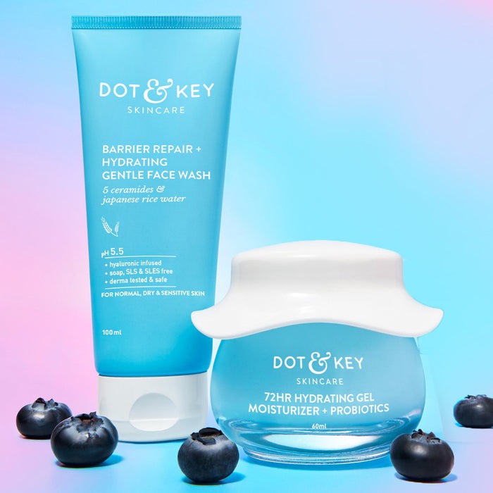 Dot & Key Barrier Repair Face Wash + 72 Hr Hydrating Gel Moisturizer