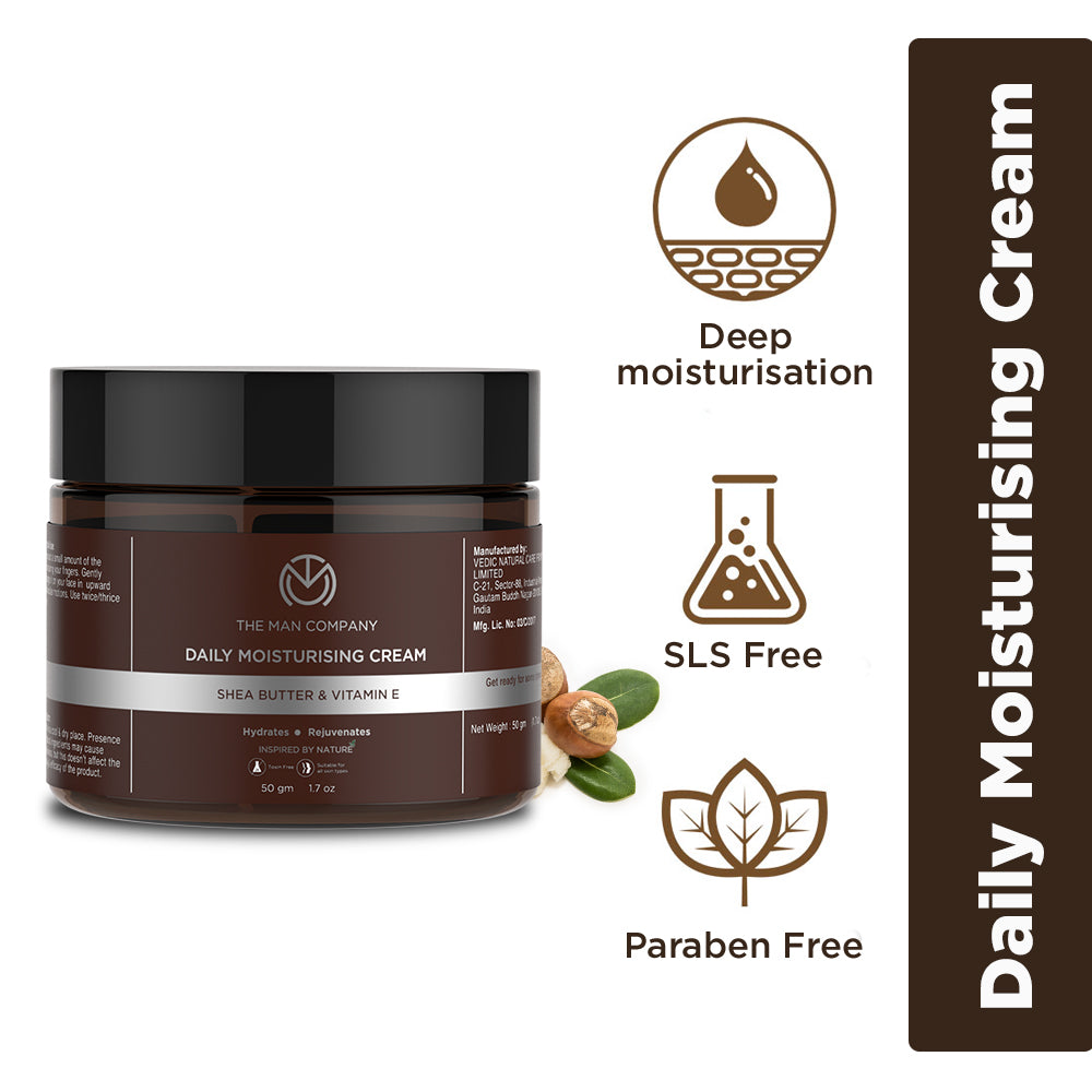 The Man Company Moisturising Cream - 50gm
