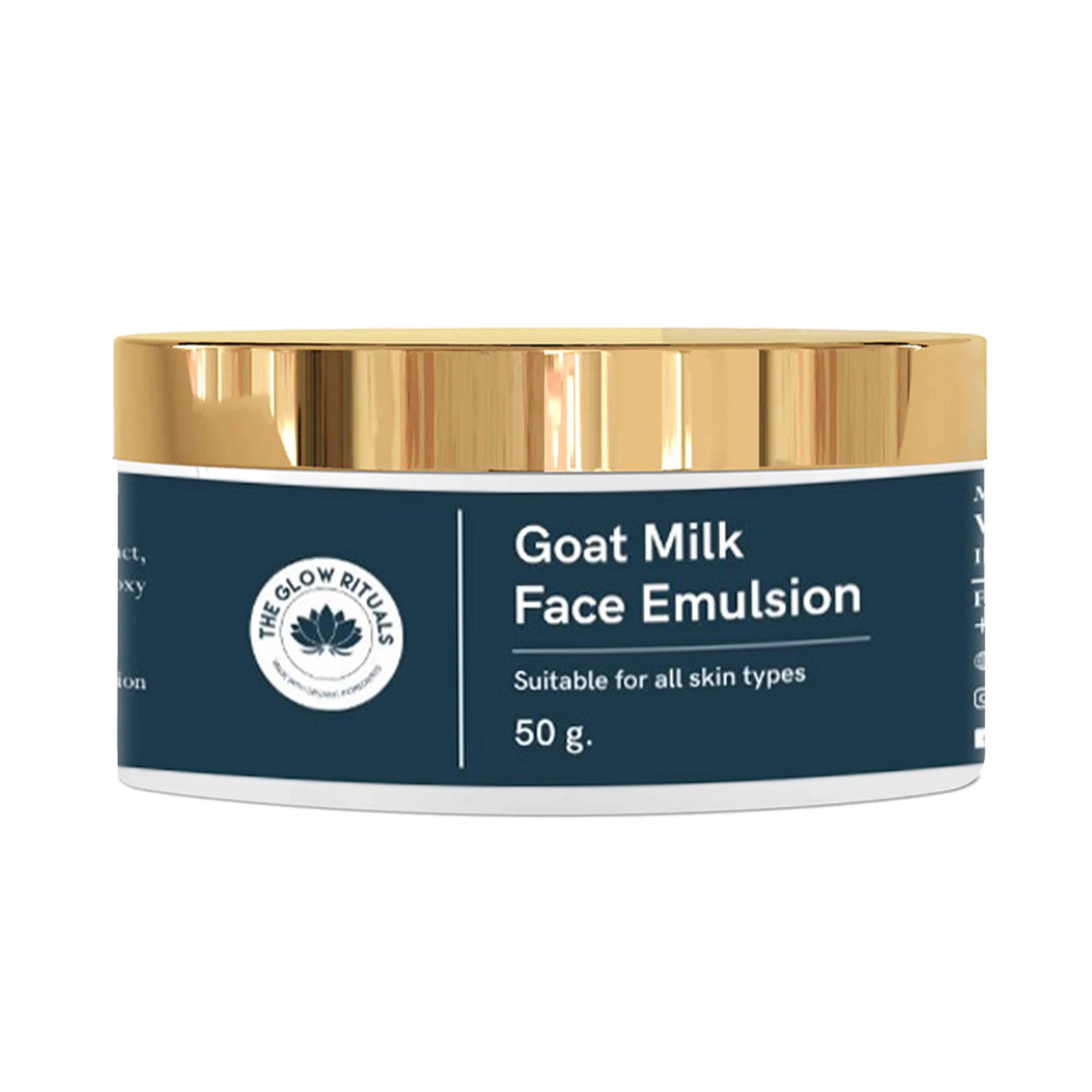 The glow rituals Goat Milk Face Emulsion