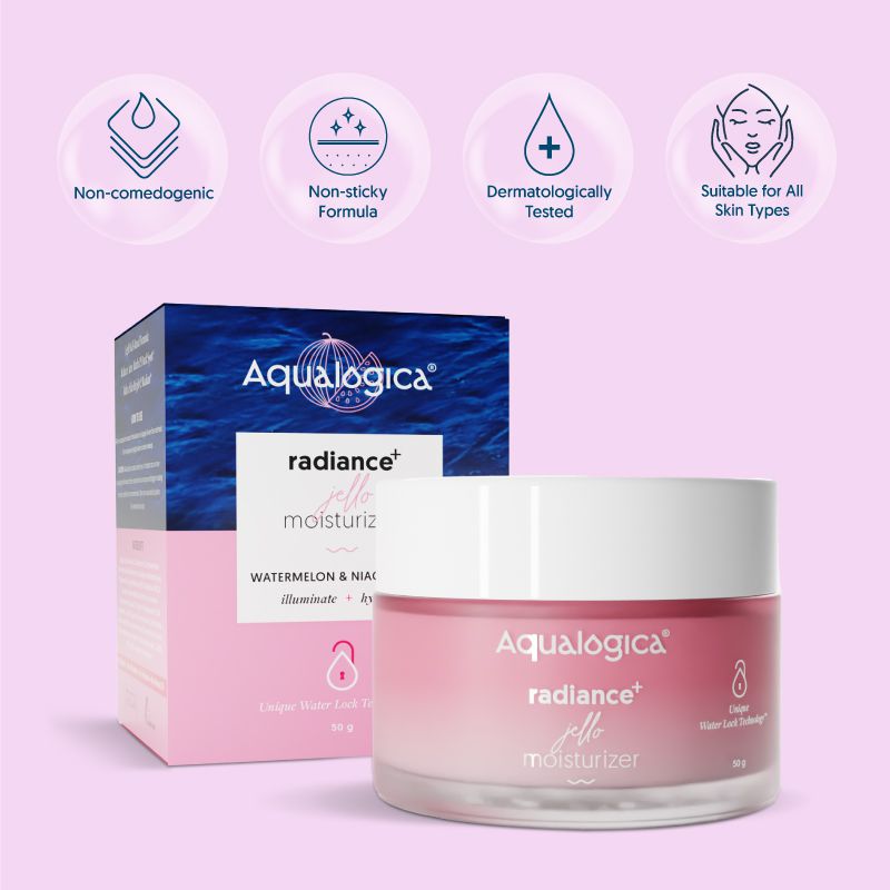 Aqualogica Radiance+ Jello Moisturizer - 50g