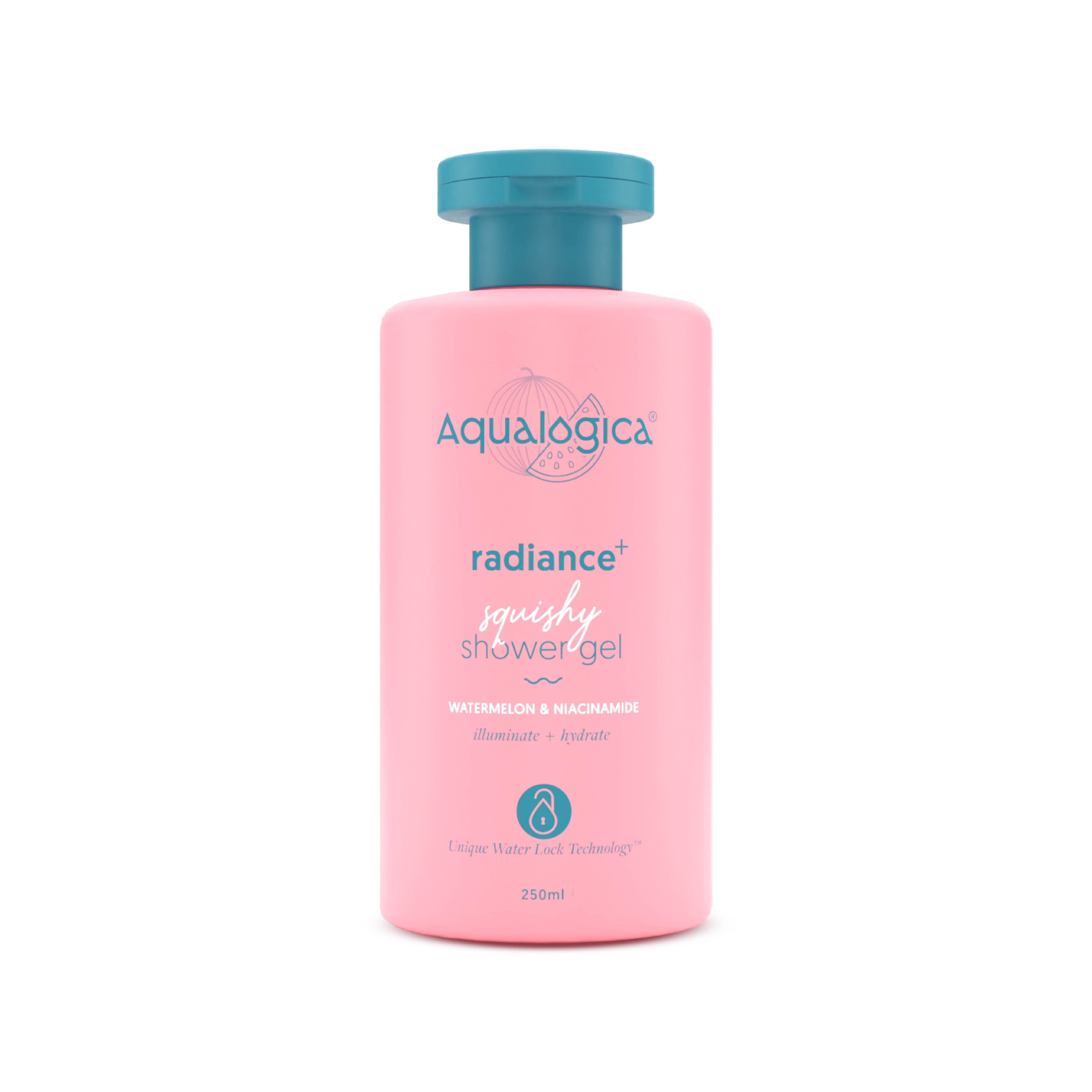 Aqualogica Radiance+ Squishy Shower Gel - 250ml