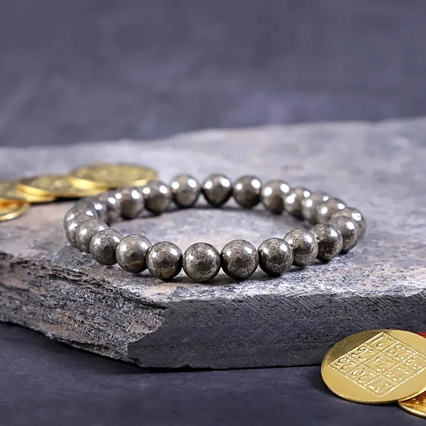 The glow rituals Money Attracting Pyrite Bracelet