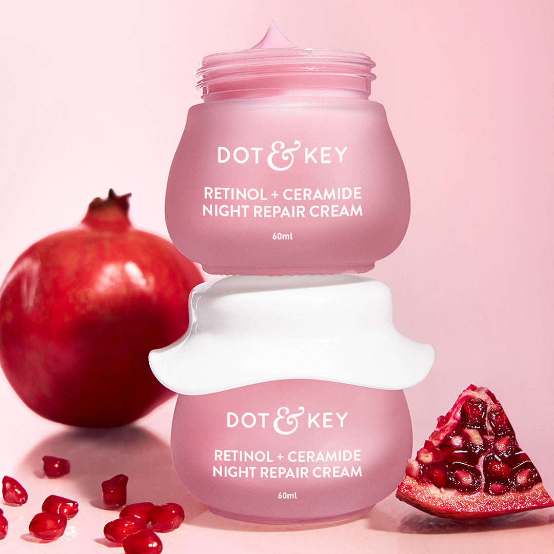 Dot & Key Retinol + Ceramide Night Cream Pack of 2 - 120ml