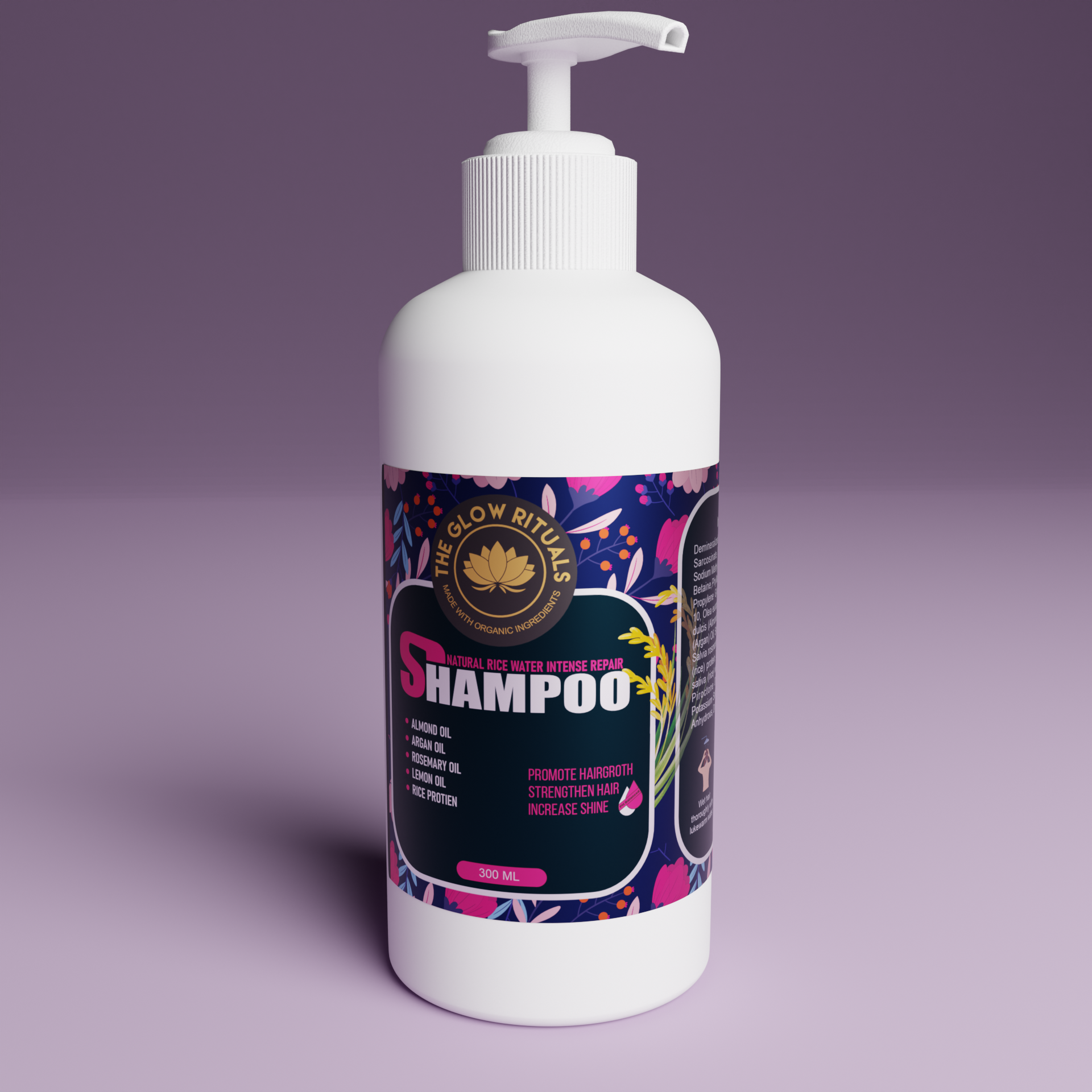 The Glow Rituals Rice Water  Shampoo