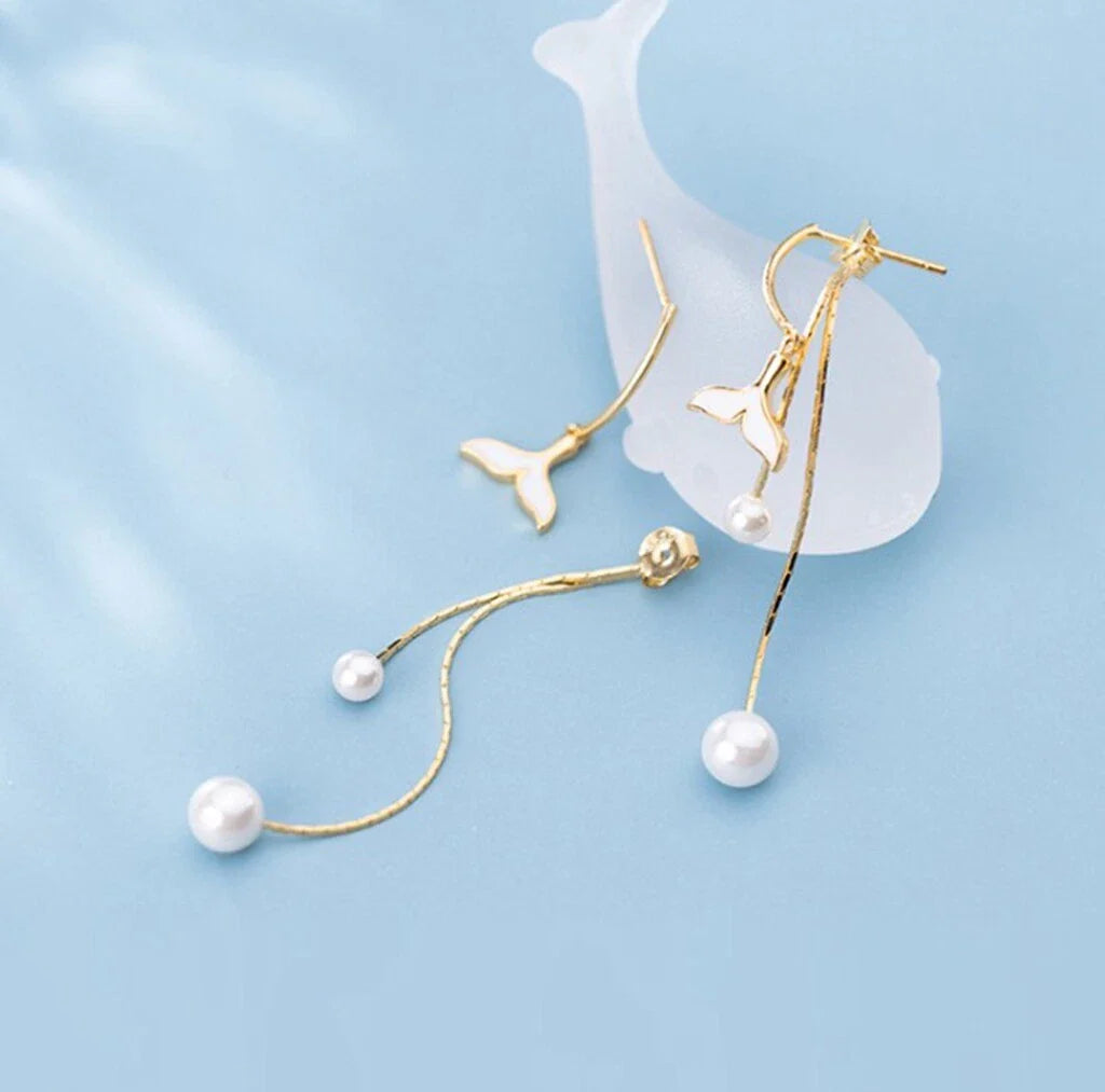 Salty Love spell Pearl Earrings