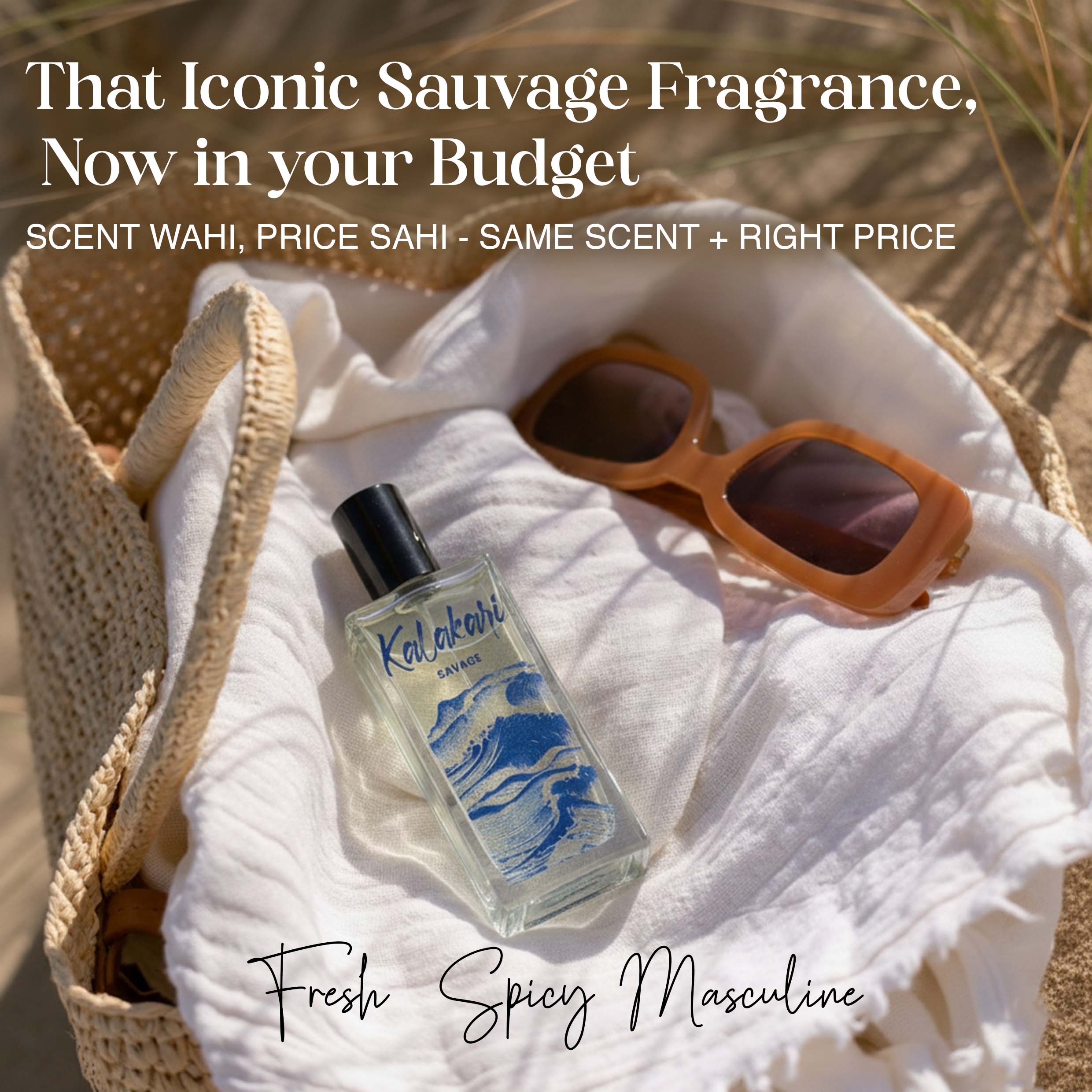 Kalakari Savage - ocean Cool with spicy - 50ml