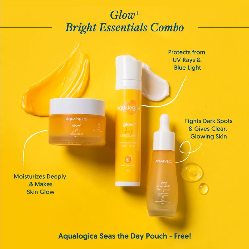 Aqualogica Bright Essentials Combo