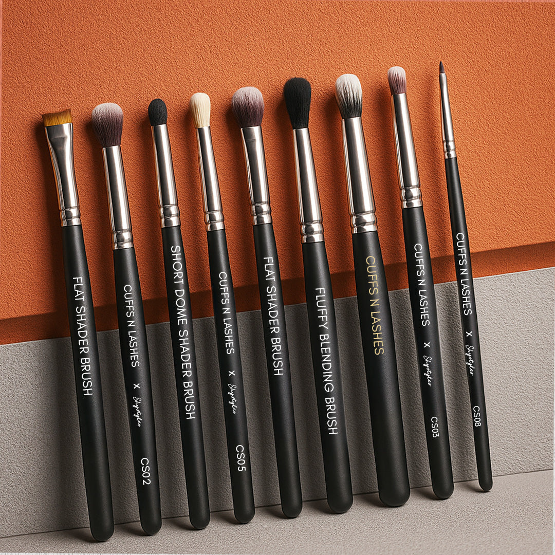 Cuffs N Lashes Shystyles Brush Set Of 9
