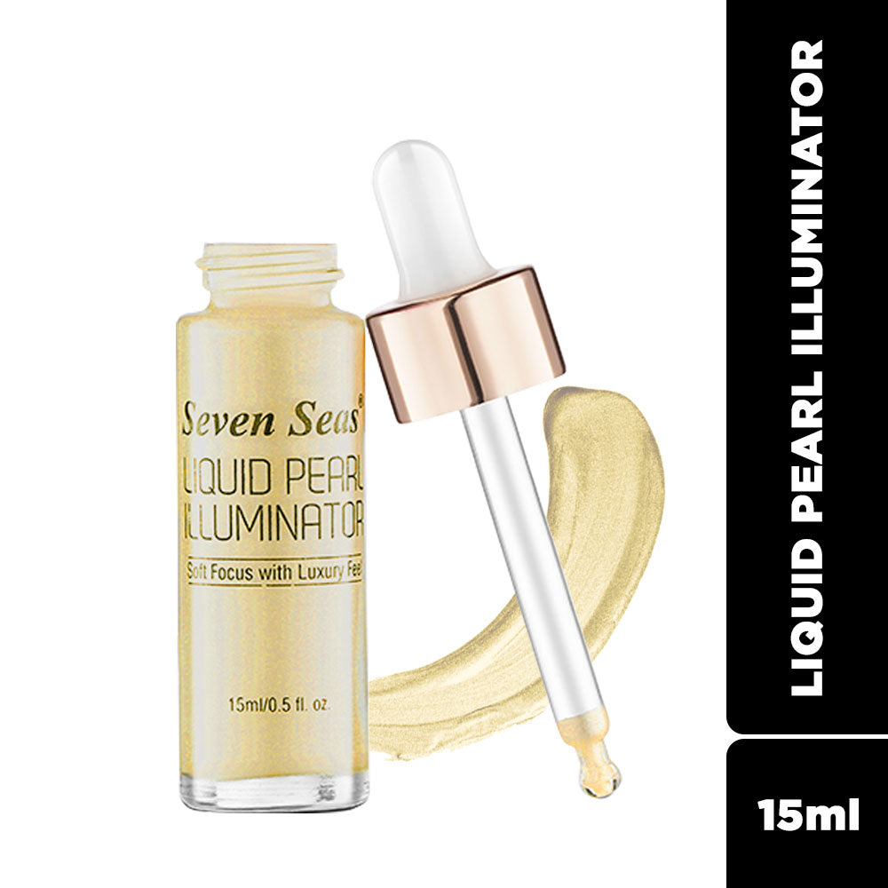 Seven Seas SS-483-Desert Gold-101 Liquid Pearl Illuminator Face Highlighter