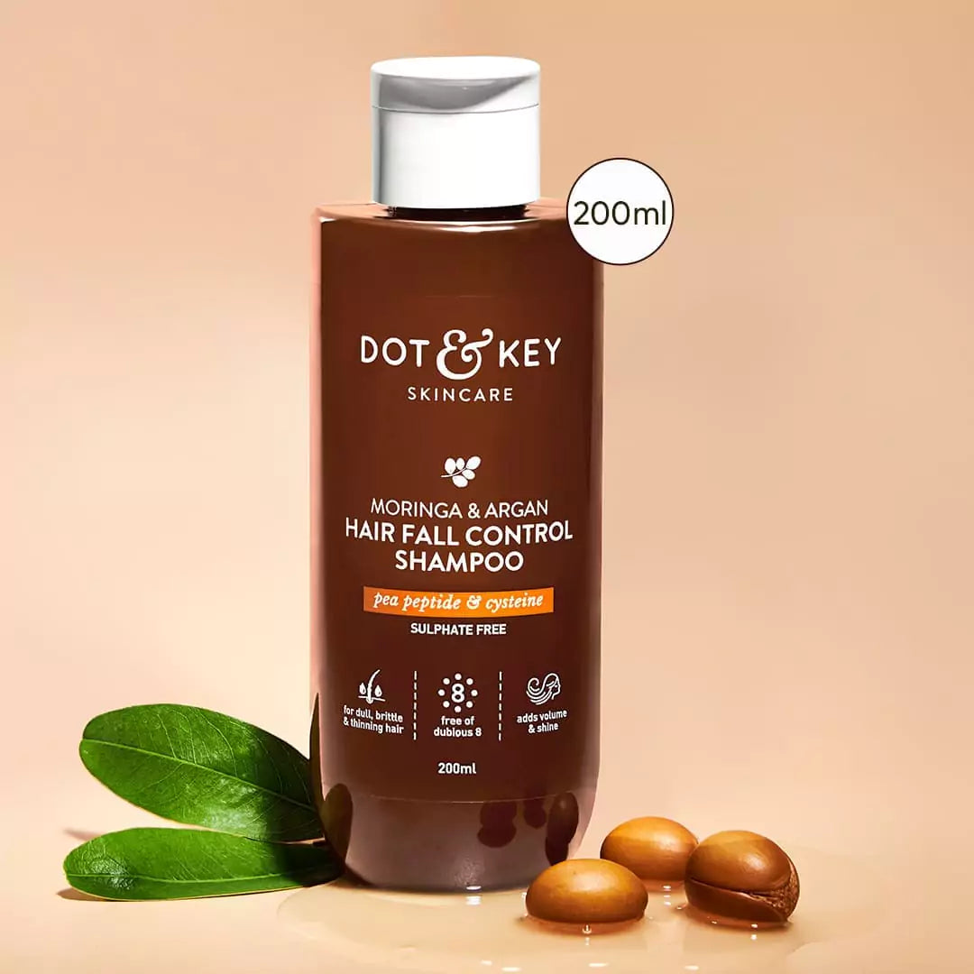 Dot & Key Moringa & Argan Oil Hair Fall Control Shampoo - 200ml
